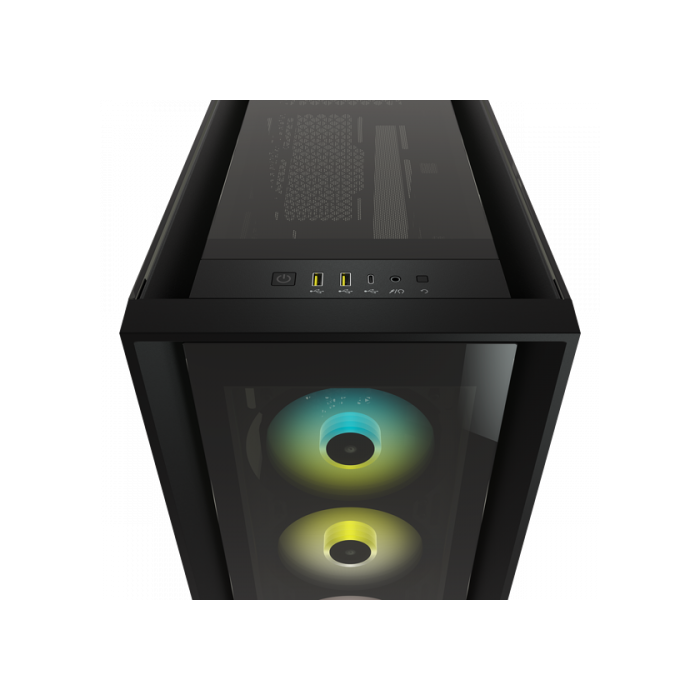 Corsair iCUE 5000X RGB Midi Tower Negro 5