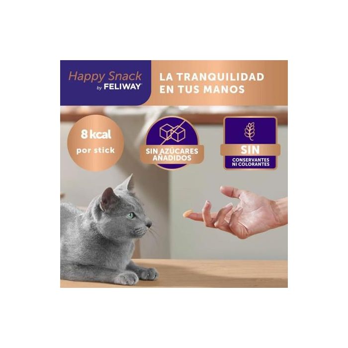 Feliway Happy Snack 24 Sticks Pollo - Snacks para Mascotas