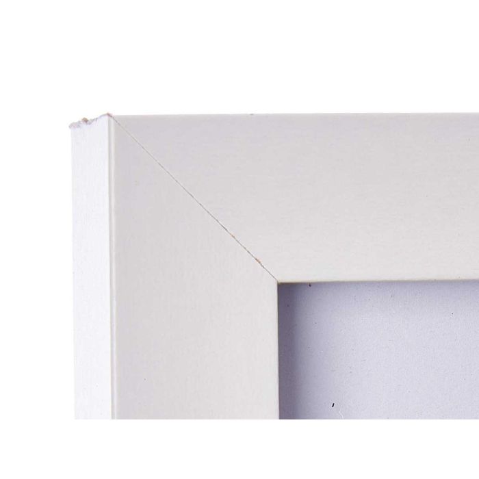 Giftdecor Portafoto Pared Madera Paspartu Blanco 18 x 24 cm (Set de 12) 3