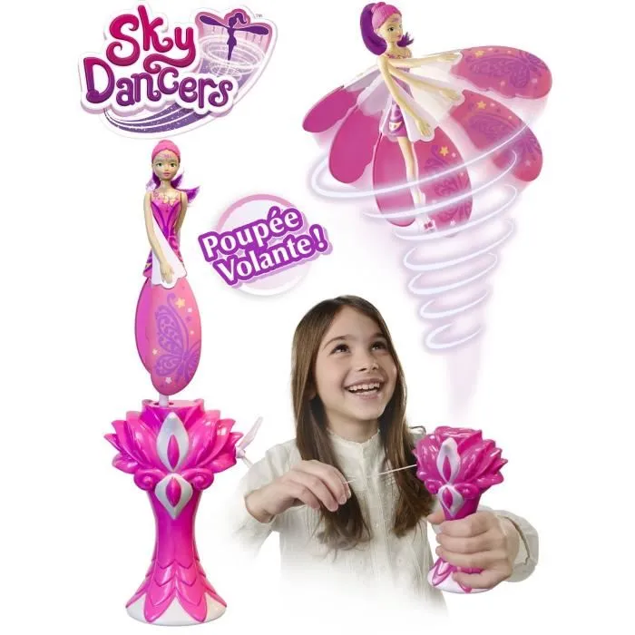 Lansay Bailarines del Cielo Pretty Poppy Muñeca Voladora LAN3181860300343 Juguete a partir de 6 años 1