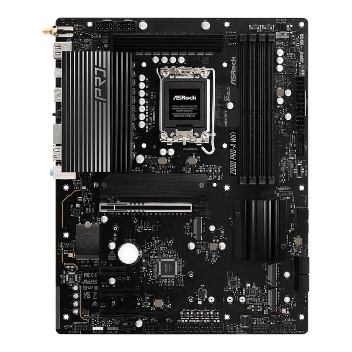 ASRock 1851 Z890 Pro-A Wifi DDR5 ATX Placa Base para PC Intel LGA 1851 con WiFi 6E y Bluetooth 5.3 1