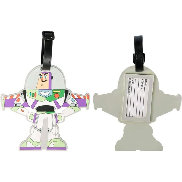 PEERS HARDY Set 2 Etiquetas de Equipaje Toy Story Disney Pixar Silicona 2