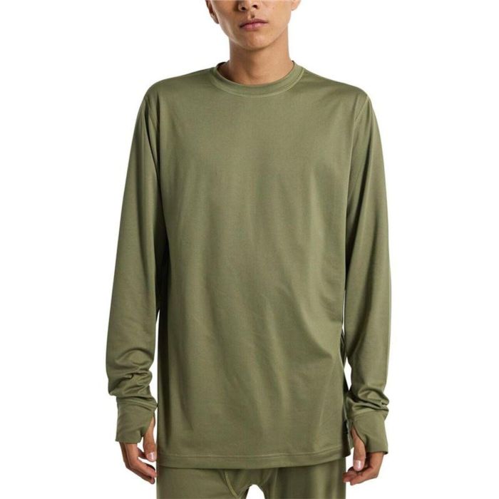 Sudadera sin Capucha Hombre Burton Midweight Crew Verde 2