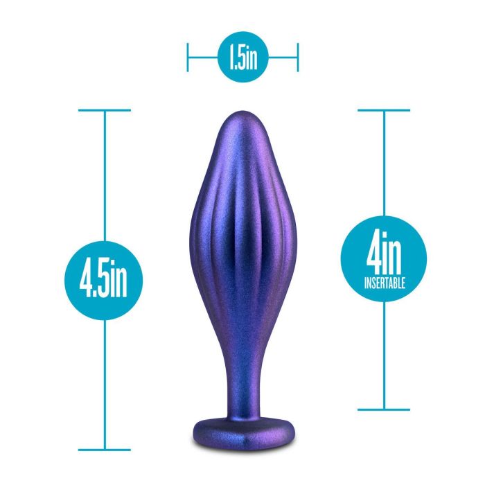 Plug Anal Blush Adventures Morado (10,1 cm) 5 Plug Anal Blush Adventures Morado (10,1 cm) 5