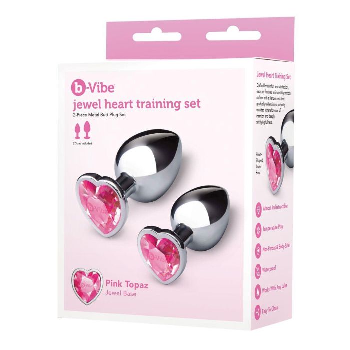 Plug Anal B-Vibe Plateado 1