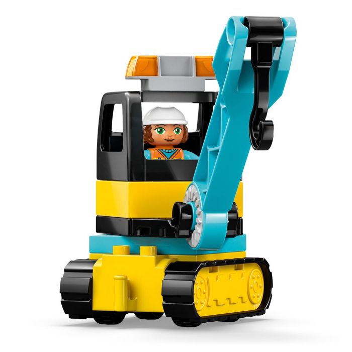 Lego Obra Y Vehículos De Construcción 3 En 1 10476 Lego Duplo Con 84 Piezas 5