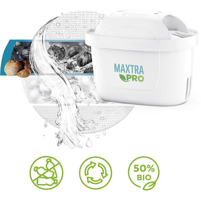 BRITA Tischwasserfilter Maxtra Pro Filterkartusche 2er-Pack 1 BRITA Tischwasserfilter Maxtra Pro Filterkartusche 2er-Pack 1