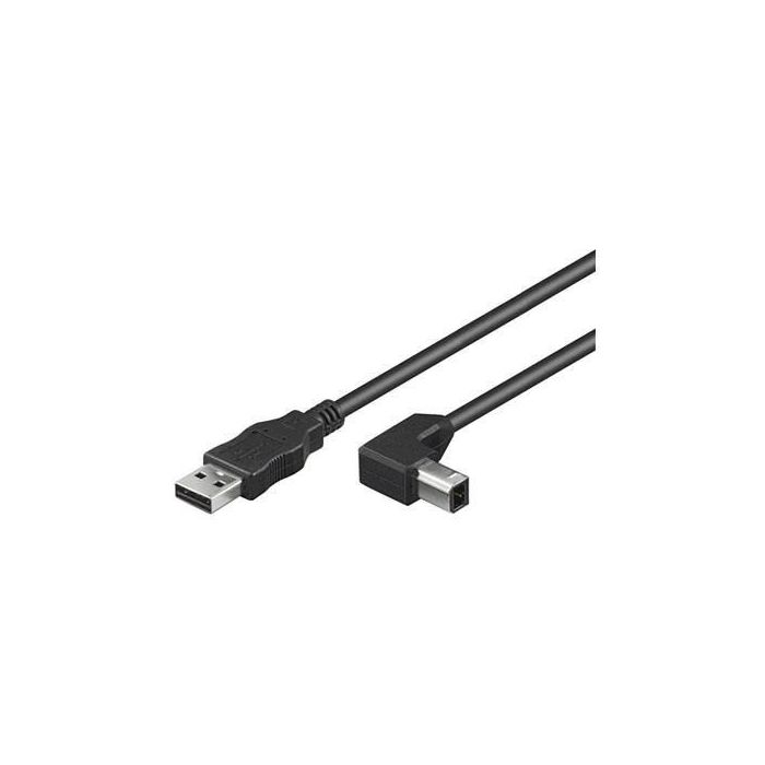MicroConnect Cable USB 2.0 A-B de 0.5m para Conexión de Dispositivos Externos, Escáneres o Impresoras, 0.48 Gbit/s