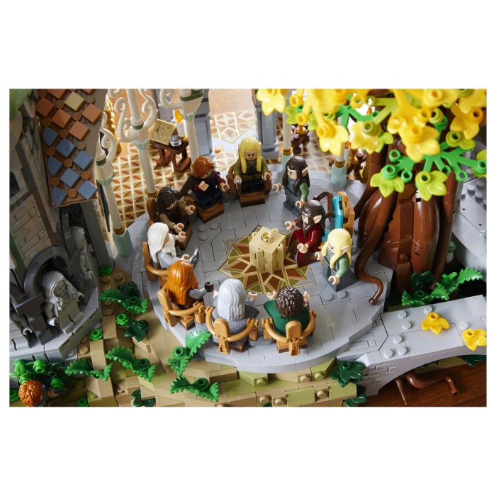 LEGO Icons El Señor de los Anillos: Rivendel 10316 - Juego de Construcción de 6167 Piezas para Adultos