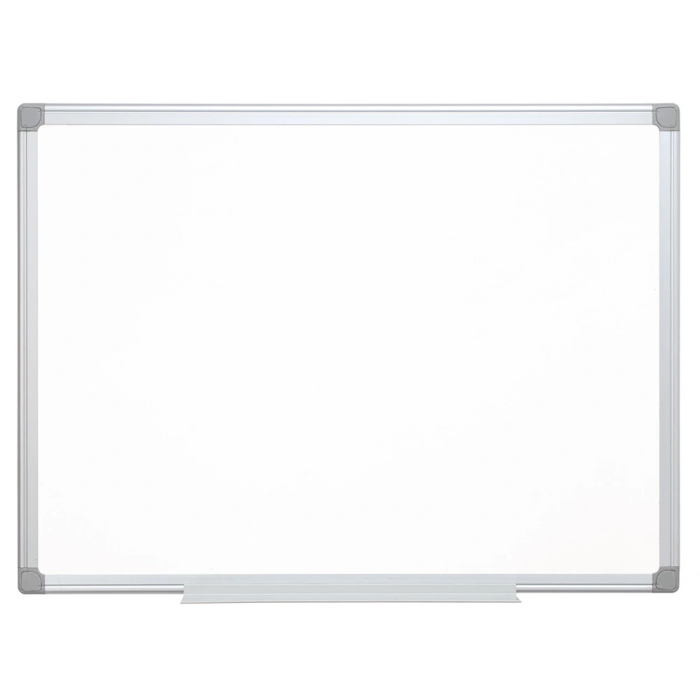 Q-connect Pizarra Blanca Melamina Marco Aluminio 60x45 cm 1