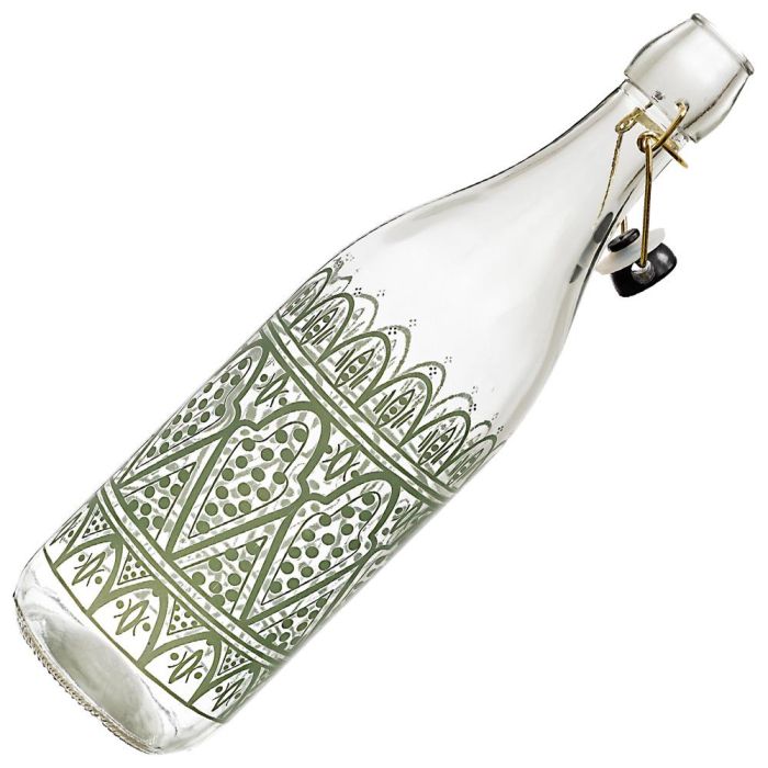 Botella Vidrio 1 L Mirage Home Deco Factory