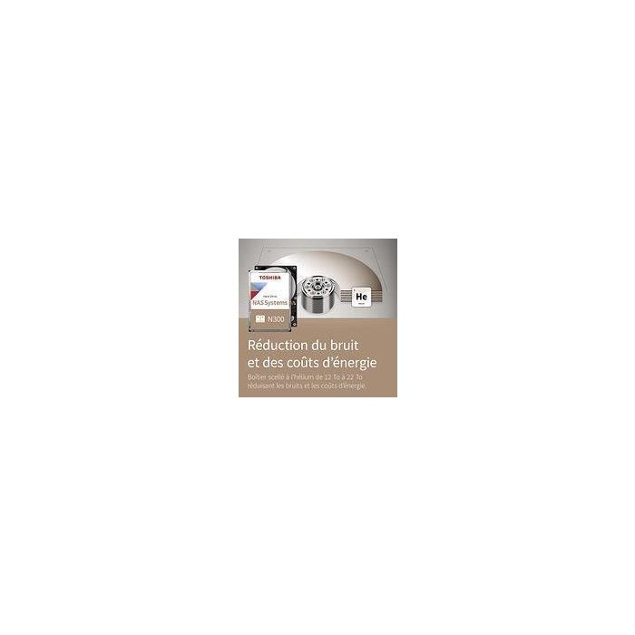 Toshiba HDWG480EZSTA N300 Disco duro interno 8TB 7200RPM 512MB para NAS 3.5" Serial ATA III 3 Toshiba HDWG480EZSTA N300 Disco duro interno 8TB 7200RPM 512MB para NAS 3.5" Serial ATA III 3