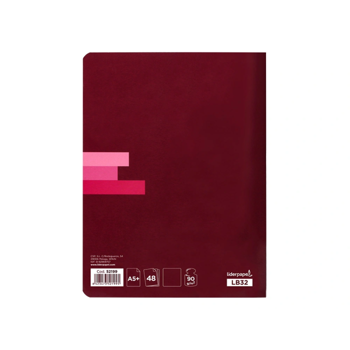 Liderpapel Libreta Scriptus A5 Plus 48 Hojas 90gr Liso Sin Margen 7