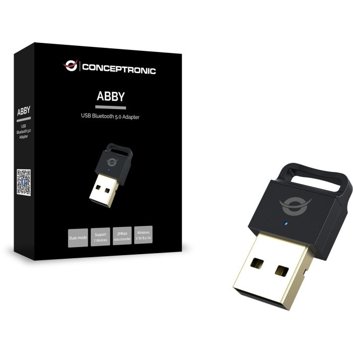 CONCEPTRONIC RECEPTOR USB BLUETOOTH 5.0 ADMITE HASTA 7 DISPOSITIVOS BLUETOOTH 1 CONCEPTRONIC RECEPTOR USB BLUETOOTH 5.0 ADMITE HASTA 7 DISPOSITIVOS BLUETOOTH 1