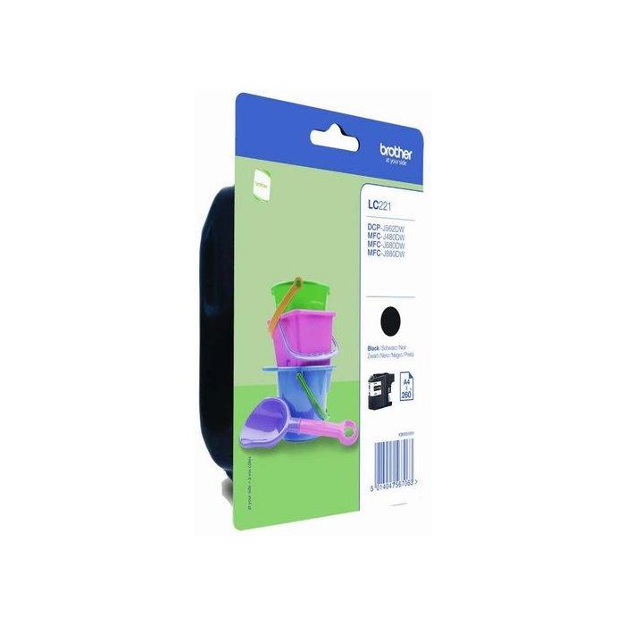 BROTHER Cartucho de tinta negro MFCJ4420DW/MFCJ4620DW