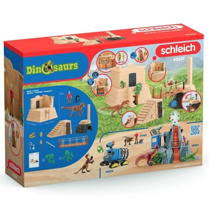 Schleich 42657 Set de Aventuras en el Templo Perdido - Cordillera de Dinosaurios con Monolophosaurus (5+ años) 5 Schleich 42657 Set de Aventuras en el Templo Perdido - Cordillera de Dinosaurios con Monolophosaurus (5+ años) 5