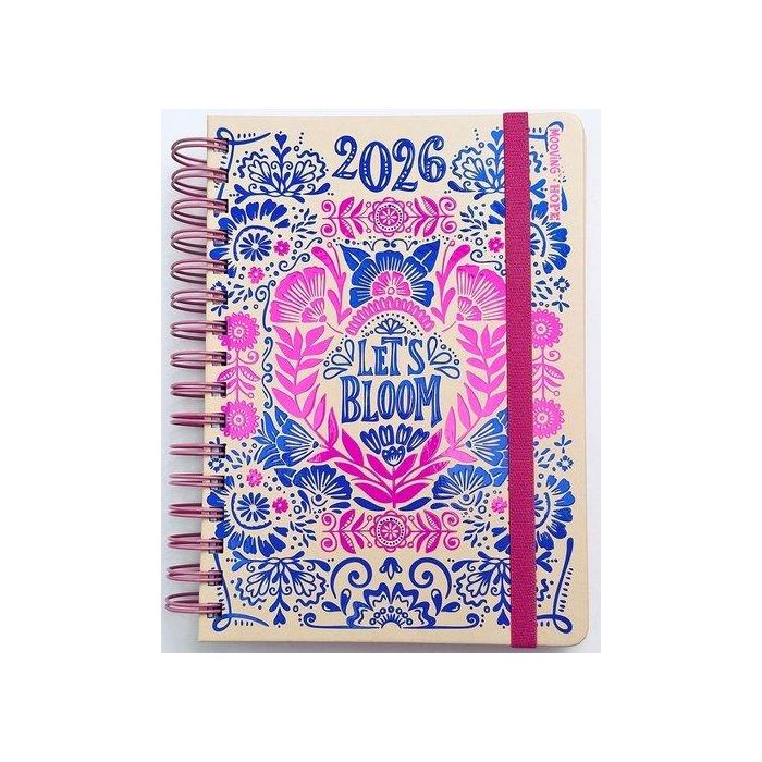 Agenda Anual (2026) Mooving Hope Wire-O Tapa Extra Con Goma 150X210 D/P Surtido (2 Mod.)
