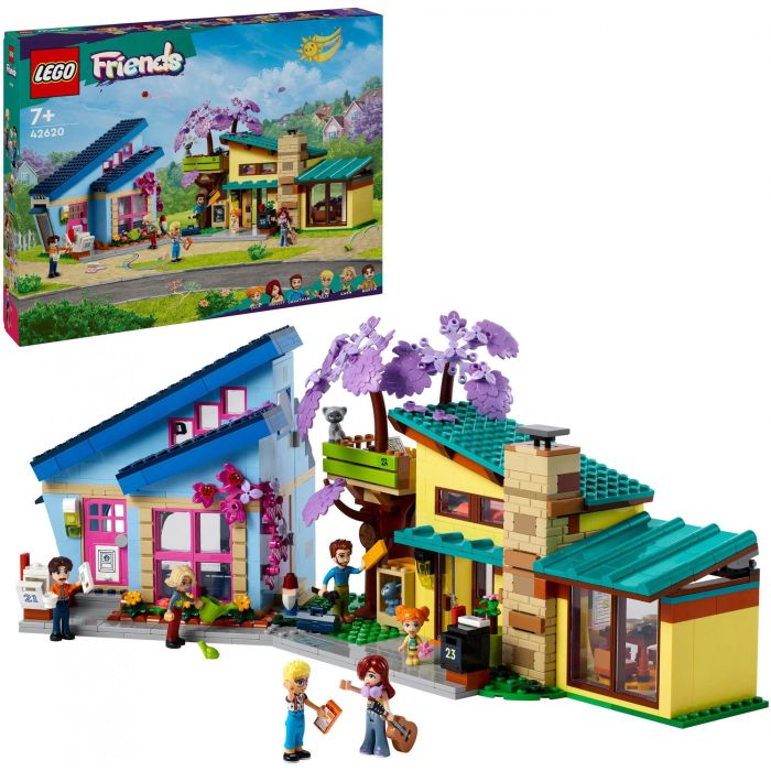LEGO 42620 Friends Casas Familiares de Olly y Paisley, Muñeca de Juguete con Figuras y Accesorios 14 LEGO 42620 Friends Casas Familiares de Olly y Paisley, Muñeca de Juguete con Figuras y Accesorios 14