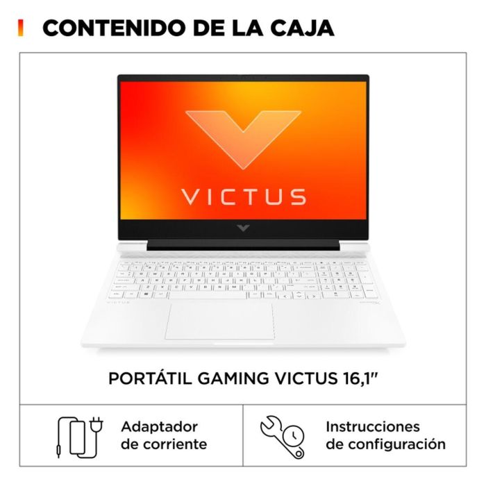 HP Victus Gaming 16-r1026ns Portátil 16.1" FHD IPS 144Hz Intel Core i7-14650HX 16GB DDR5 1TB SSD RTX 4060 FreeDOS Azul 1