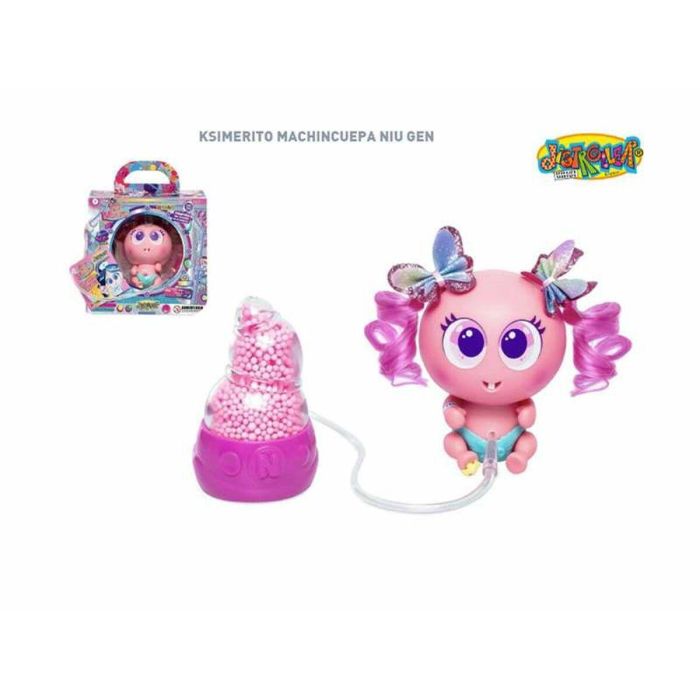Bandai Ksimerito Machincuepa Niu Gen Rosa Muñeco Interactivo Adopta tu Bebé 15.5x19.5x13.5 cm Niños +3 Años 2 Bandai Ksimerito Machincuepa Niu Gen Rosa Muñeco Interactivo Adopta tu Bebé 15.5x19.5x13.5 cm Niños +3 Años 2