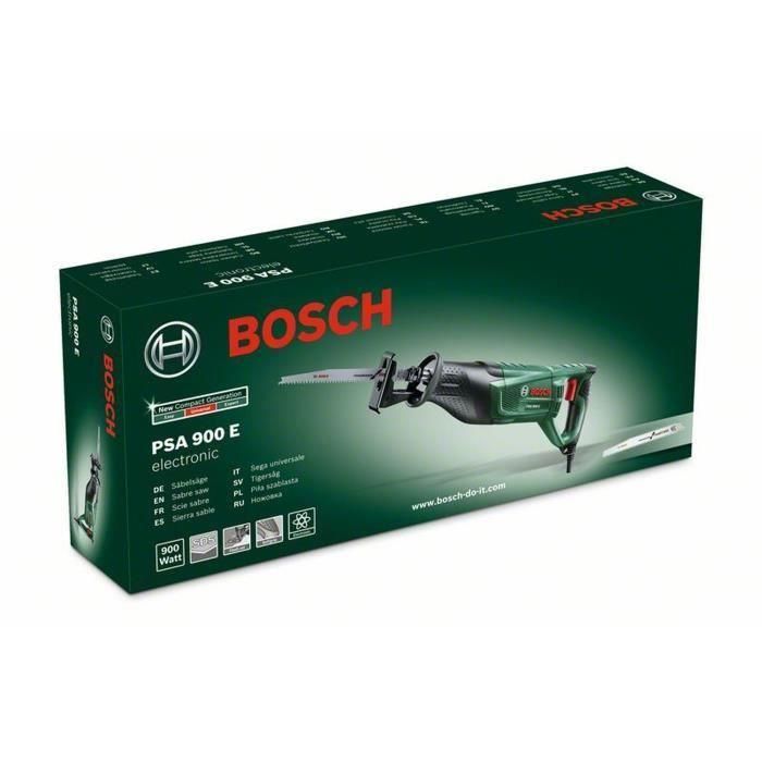 Bosch PSA900E Sierra de cabeza Eléctrica 900W Verde 0-2700 crs/min 1 Bosch PSA900E Sierra de cabeza Eléctrica 900W Verde 0-2700 crs/min 1