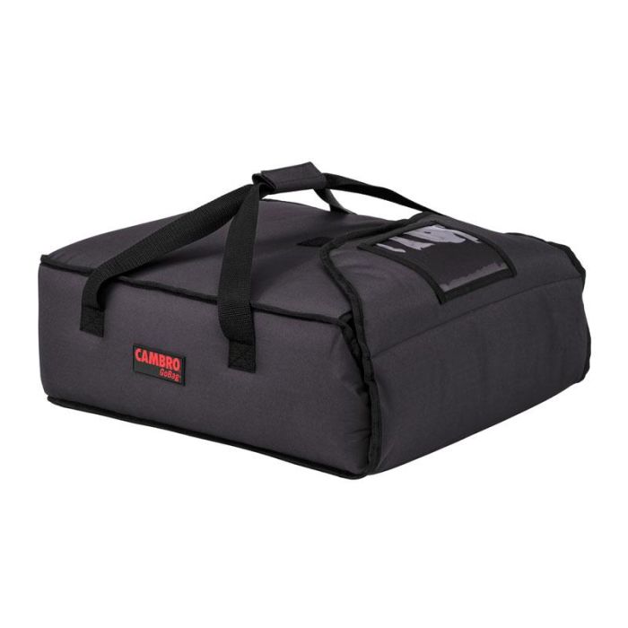 CAMBRO - GBP216-110 - Bolsa de pizza térmica para delivery (2 cajas de pizza de 40,6 cm o 3 de 35,5 cm) - 42 x 46 x 16,5 cm - Negro