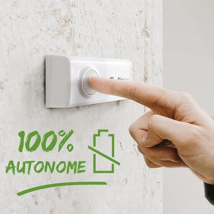 Timbre inalámbrico enchufable sin batería - EcoBell 100 Plug - SCS SENTINEL 2 Timbre inalámbrico enchufable sin batería - EcoBell 100 Plug - SCS SENTINEL 2