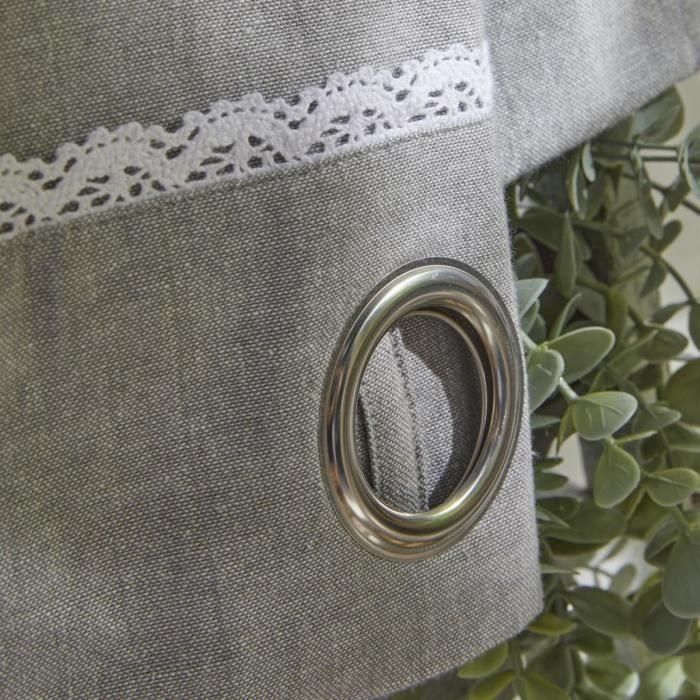 Cortina - HOY - CHARME - Chambray Capucine - 140 x 240 cm 2 Cortina - HOY - CHARME - Chambray Capucine - 140 x 240 cm 2