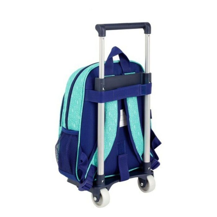 Mochila Escolar con Ruedas 705 F.C. Barcelona 19/20 Turquesa 1