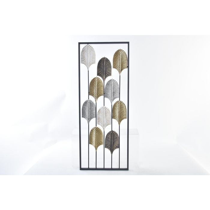 Decoracion Pared Moderno DKD Home Decor Negro Multicolor 2 x 90 x 35 cm Decoracion Pared Moderno DKD Home Decor Negro Multicolor 2 x 90 x 35 cm