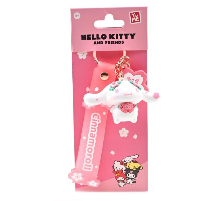 Bandai Llavero Hello Kitty Sanrio Sakura - PVC resistente con llavero de metal, 7x17.5cm 3 Bandai Llavero Hello Kitty Sanrio Sakura - PVC resistente con llavero de metal, 7x17.5cm 3