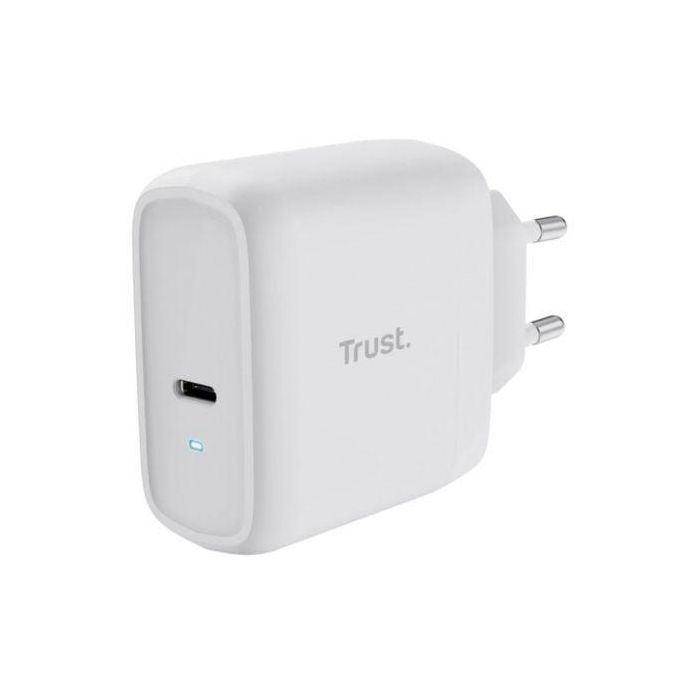 Trust 25139 Cargador de Pared USB-C 65W Maxo con Cable 2m PD 3.0 + PPS, Compacto, para Portátil, Móvil y Tablet, 75% Reciclado Trust 25139 Cargador de Pared USB-C 65W Maxo con Cable 2m PD 3.0 + PPS, Compacto, para Portátil, Móvil y Tablet, 75% Reciclado