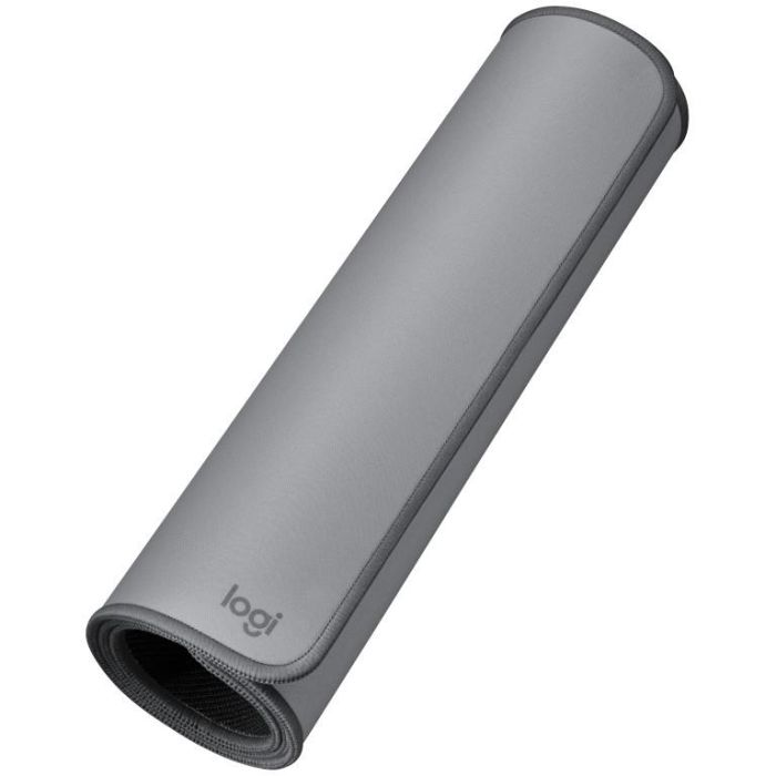 Logitech Alfombrilla Escritorio Studio Series Anti-Deslizante y Resistente a Derrames para PC/Ordenador, Cómoda, Gris Medio 700x300x2mm 0 Logitech Alfombrilla Escritorio Studio Series Anti-Deslizante y Resistente a Derrames para PC/Ordenador, Cómoda, Gris Medio 700x300x2mm 0