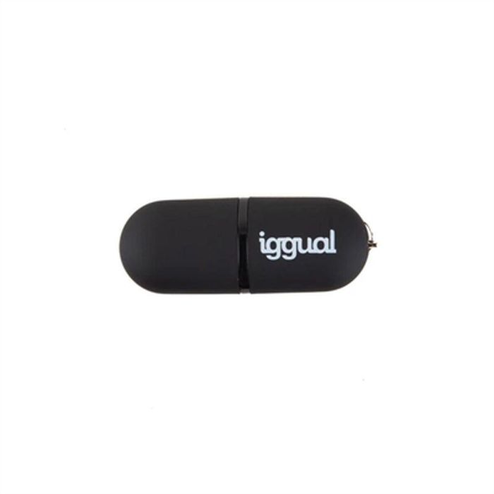 Memoria USB iggual IGG318492 Negro USB 2.0 x 1 0 Memoria USB iggual IGG318492 Negro USB 2.0 x 1 0