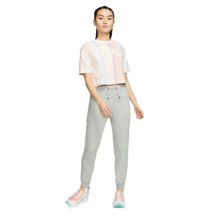 Pantalón Largo Deportivo Nike Sportswear Essential W Gris Mujer Pantalón Largo Deportivo Nike Sportswear Essential W Gris Mujer