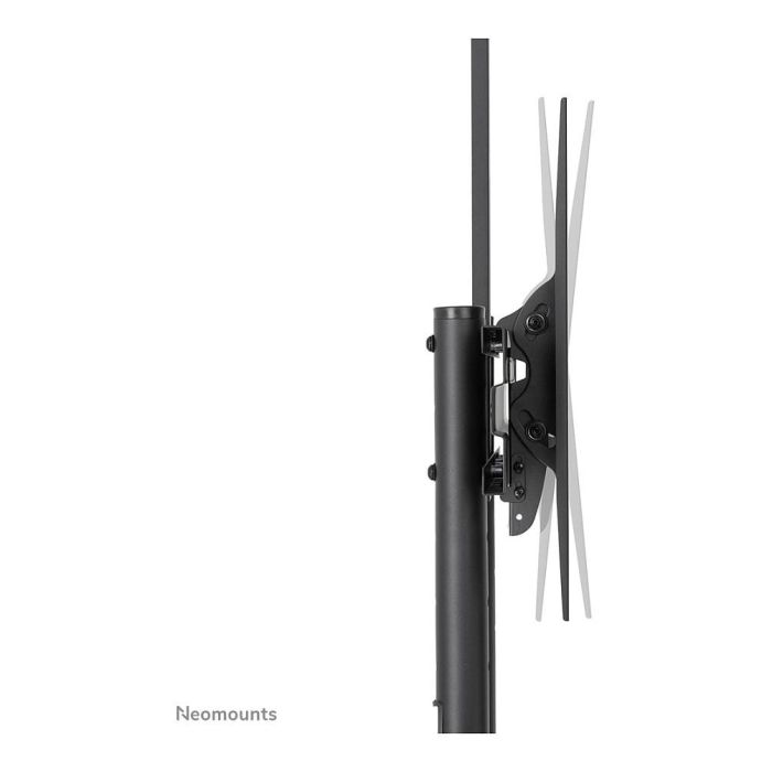 Neomounts FL50-550BL1 Carrito Móvil para Pantallas de 37"-70", Estante para Cámara, Carga Máx. 50 kg, Altura Manual 128,5-145 cm, VESA 100x100-600x400 (Negro) 17