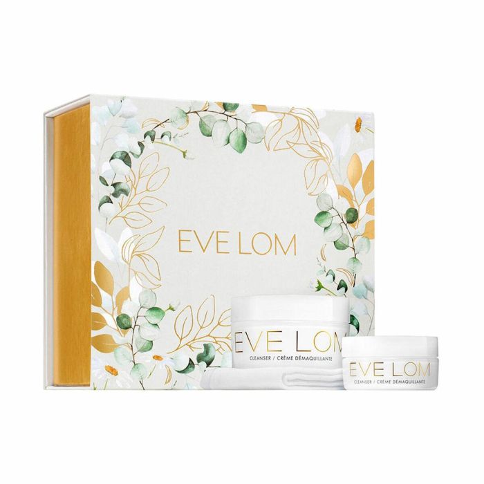 Eve Lom CLEANSE LOTE: Set Limpiador Facial 5-en-1 con Bálsamo 100ml + 30ml y Paño Muselina (3 Piezas) Eve Lom CLEANSE LOTE: Set Limpiador Facial 5-en-1 con Bálsamo 100ml + 30ml y Paño Muselina (3 Piezas)