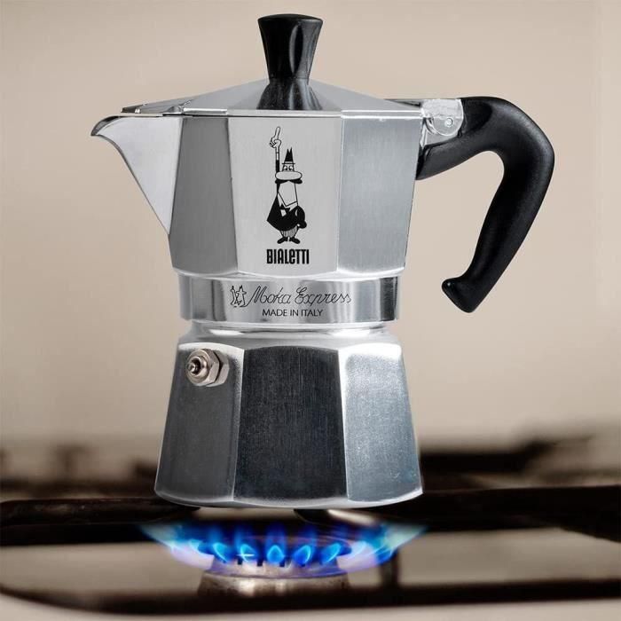Cafetero italiano Bialetti - Moka Express - Aluminio - 4 tazas 3 Cafetero italiano Bialetti - Moka Express - Aluminio - 4 tazas 3