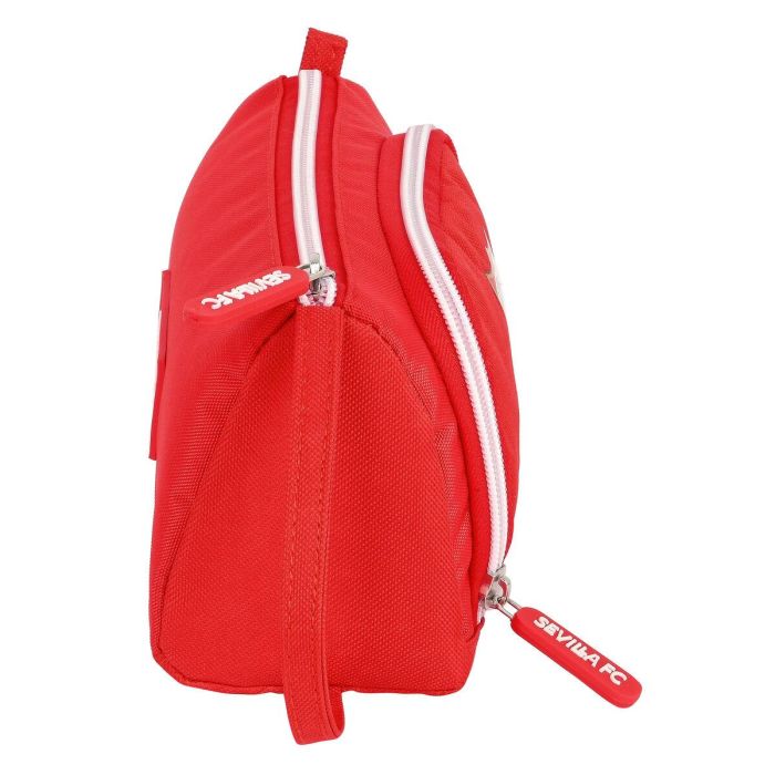 Estuche Escolar con Accesorios Sevilla Fútbol Club Rojo (32 Piezas) 1