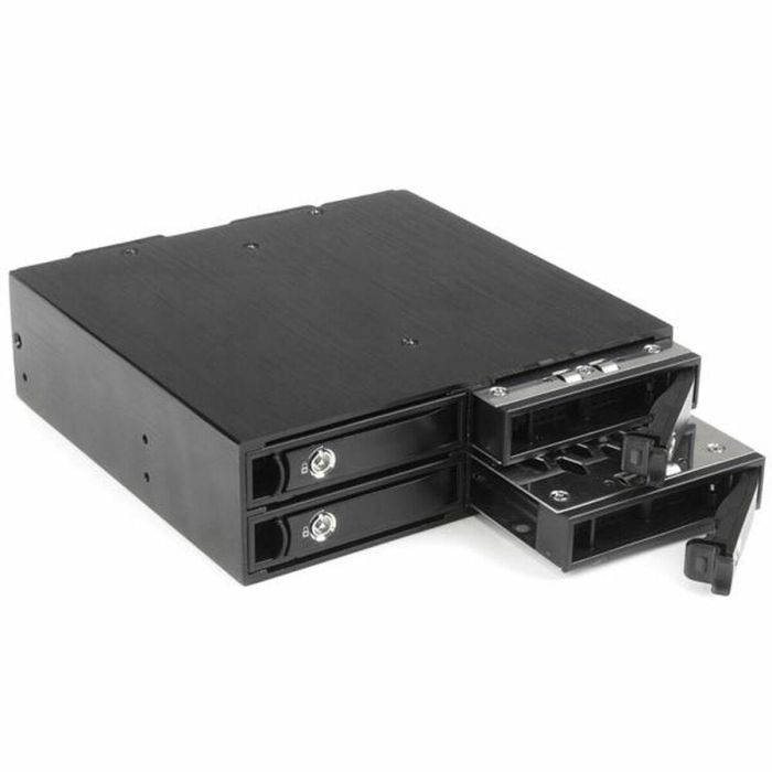 Rack Startech SATSASBP425 Negro Portátil 2,5" 4 Rack Startech SATSASBP425 Negro Portátil 2,5" 4