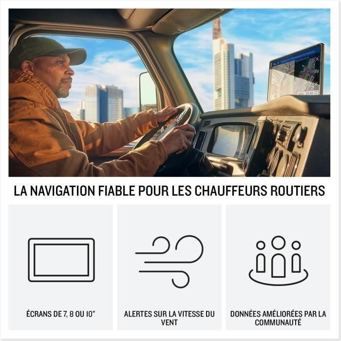 GPS para vehículos pesados - GARMIN - Dezl LGV1020 - Comunidad dezl en toda Europa 5 GPS para vehículos pesados - GARMIN - Dezl LGV1020 - Comunidad dezl en toda Europa 5