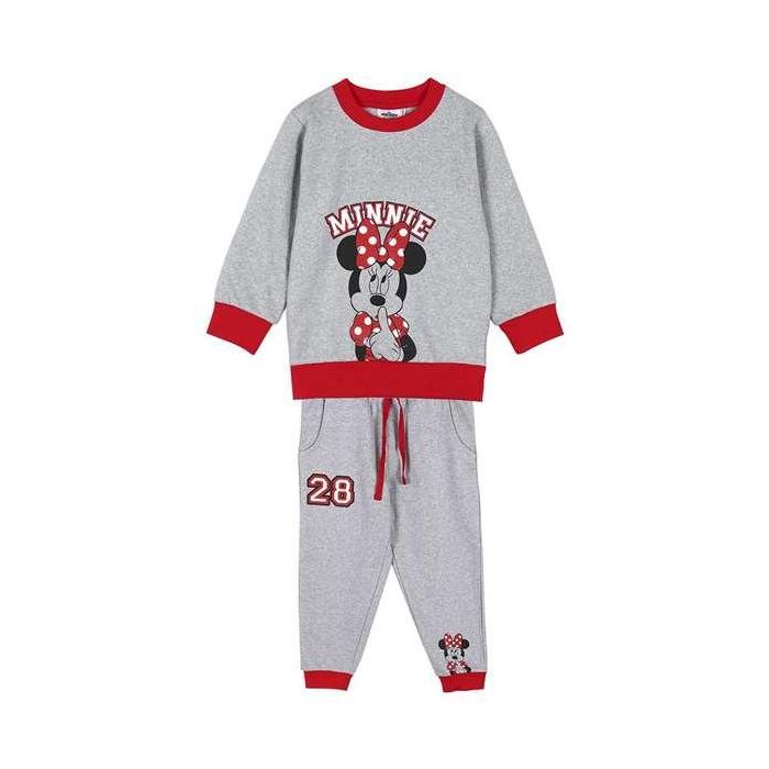 Chándal Infantil Minnie Mouse Gris 6 Años Chándal Infantil Minnie Mouse Gris 6 Años