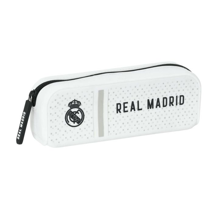 Bolso Escolar Portatodo Safta Silicona Real Madrid 1 Equipacion 24-25 75x185x55 mm