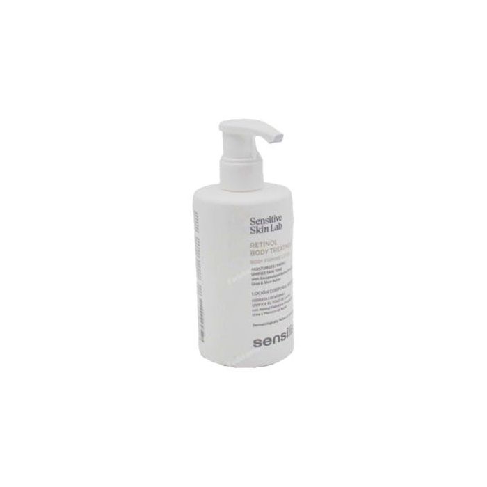 Sensilis Retinol Body Treatment Reafirmante 200ml Loción Corporal Hidratante con Retinol, Urea para Firmeza, Manchas y Arrugas.