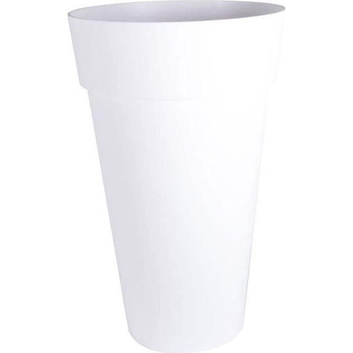 EDA Tuscan Jarrón XXL - Ø 48 x H 80 cm - 90 L - Blanco EDA Tuscan Jarrón XXL - Ø 48 x H 80 cm - 90 L - Blanco