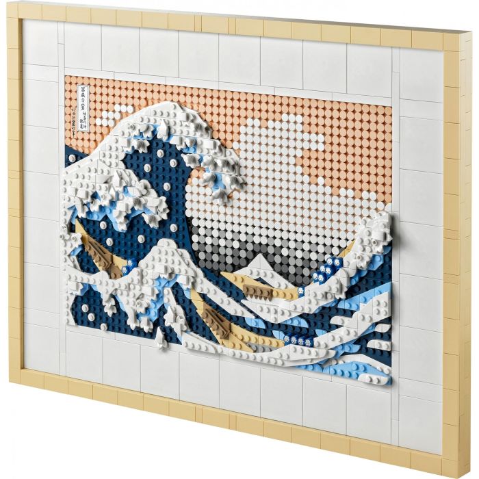 LEGO Art 31208 Hokusai - The Great Wave, Decoración de la pared japonesa, ocio creativo, adultos 1