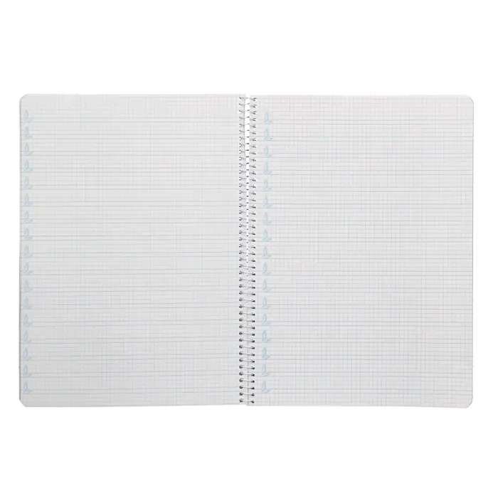 Liderpapel Cuaderno Espiral Pautaguía A4 Tapa Blanda 80 Hojas 75gr Cuadro Pautado 4mm Naranja 6