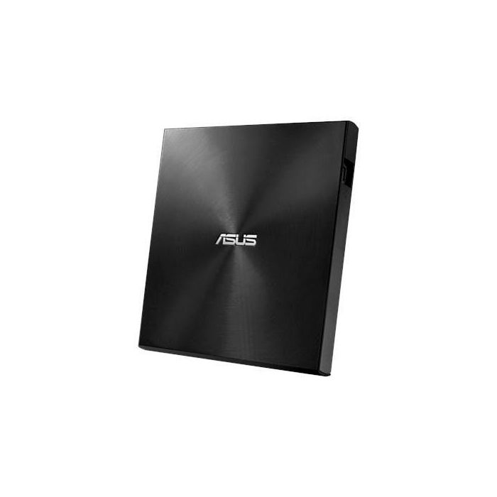 Asus ZenDrive U9M Grabadora DVD Externa Ultra-delgada 8X con Dual Interfaz USB 2.0 y Tipo-C M-DISC Negro compatible PC/Mac 1