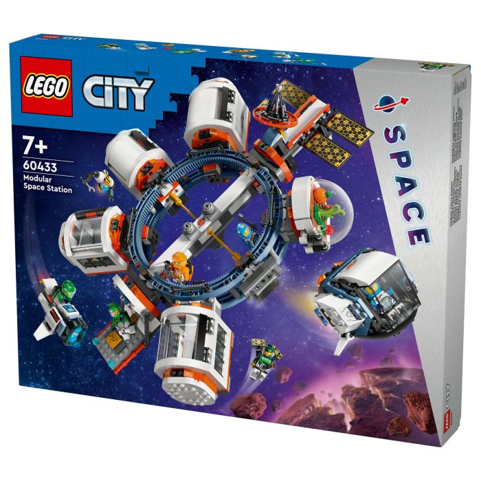 LEGO City Estación Espacial Modular 60433 Juego Construcción 1097 Piezas 7+ Años LEGO City Estación Espacial Modular 60433 Juego Construcción 1097 Piezas 7+ Años