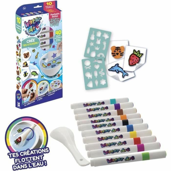 Silverlit Kit de Arte Acuático SIL1711147228791 con Pegatinas para Niños a partir de 3 Años 0 Silverlit Kit de Arte Acuático SIL1711147228791 con Pegatinas para Niños a partir de 3 Años 0